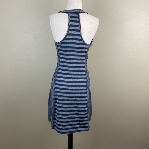 Lola Striped Athletic Dress Tennis Ruched - Picture 2 of 4